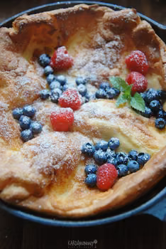 Pieczony naleśnik - Dutch Baby – Kardamonowy