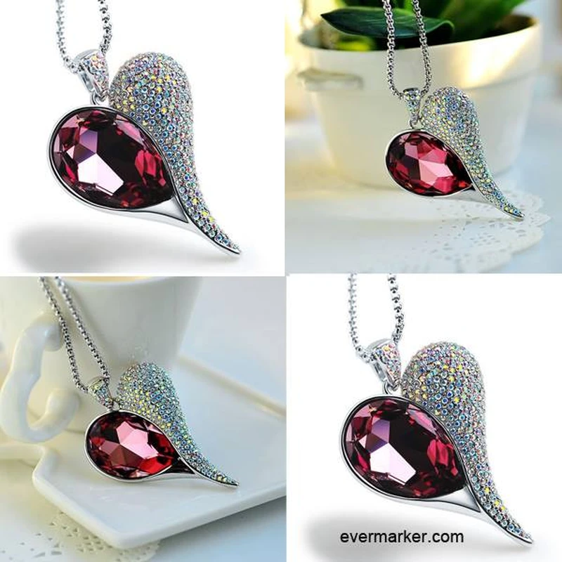 Naszyjnik z sercem