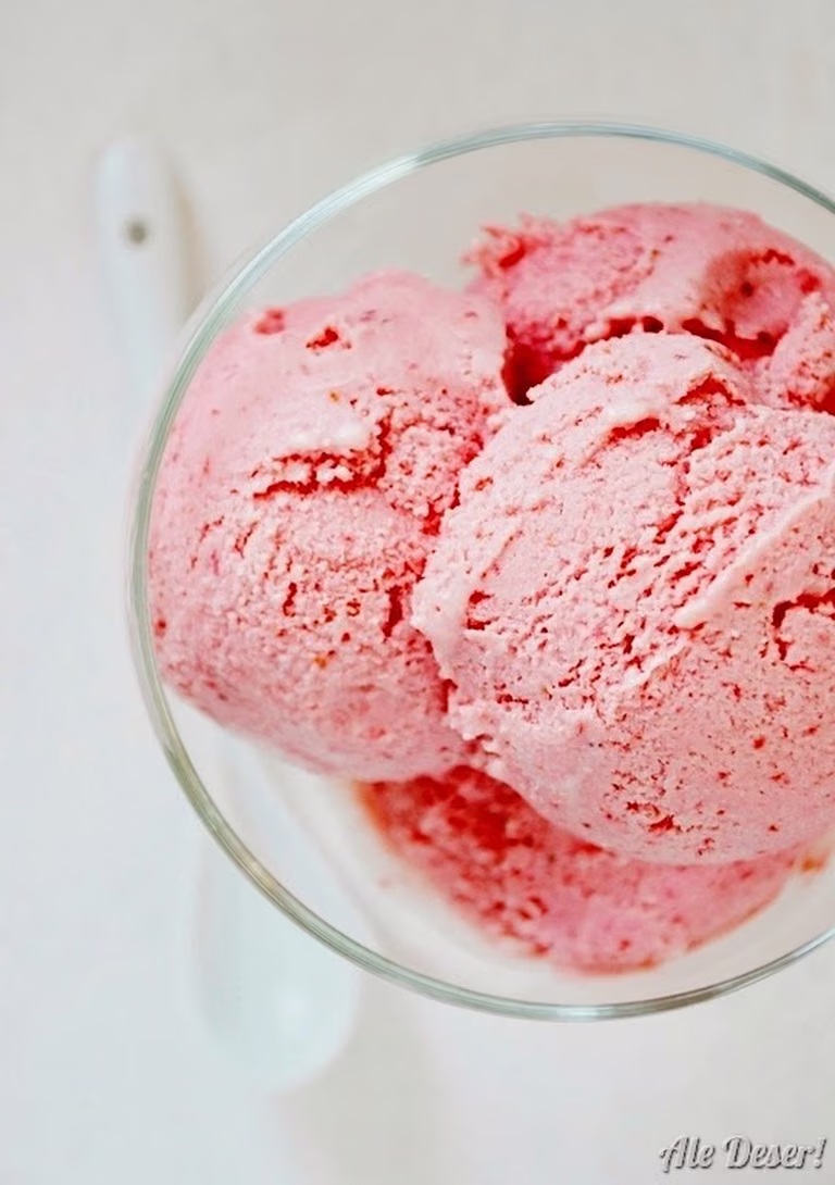 Lody truskawkowe - PRZEPIS