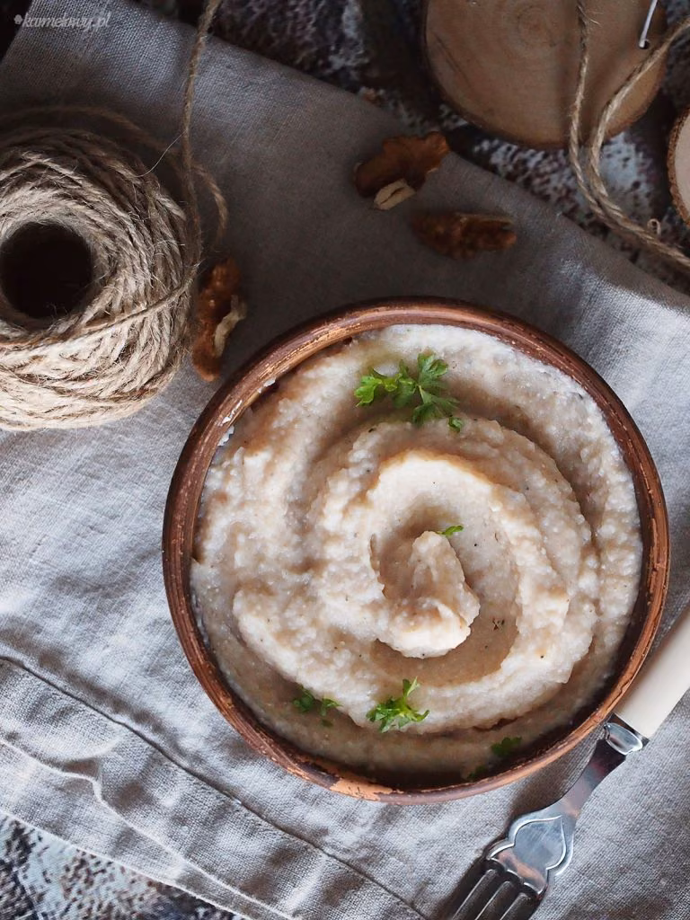 Puree z topinambura i jabłka