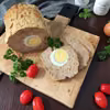 Pieczeń rzymska z jajkiem.