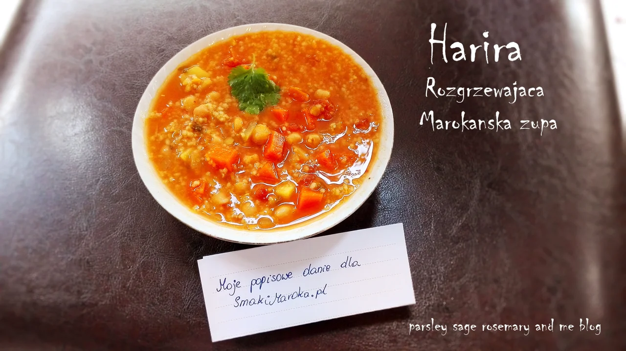 Marokańska zupa Harira