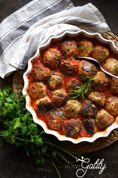 Pieczone arabskie pulpety