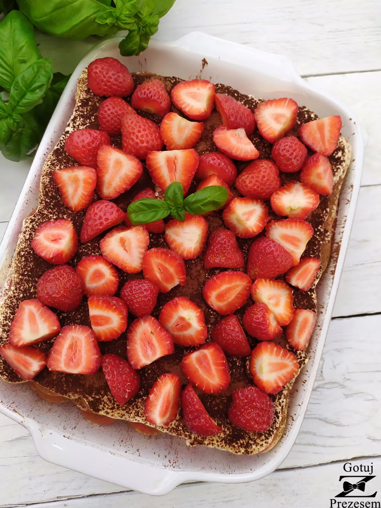 Truskawkowe tiramisu
