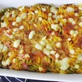 Bigosowa Zapiekanka Z Kolorowym Makaronem