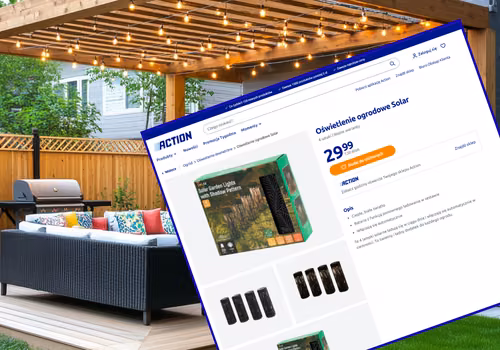 Ten zestaw solarnych lampek z Action za 29 zł zamieni każdy wieczór w bajkę! Sąsiedzi popatrzą z zachwytem