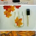 DIY- jesienne słoiki