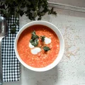 Dietetyczna warzywna zupa z kaszą jaglaną w 15 minut