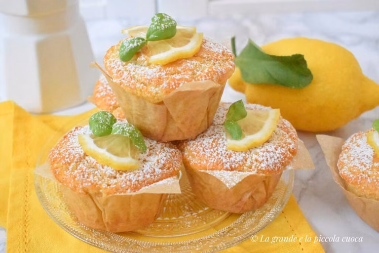 Cytrynowe muffiny z mascarpone