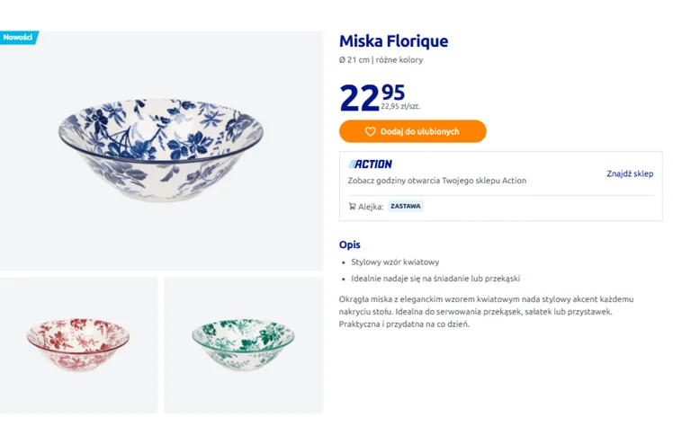 Zdjęcie Te nowe zestawy stołowe z Action robią furorę! Uroczy powrót do czasów Babci - hit rodzinnych imprez #5