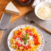 Makaron z pieczonymi pomidorami i serem ricotta salata - food²