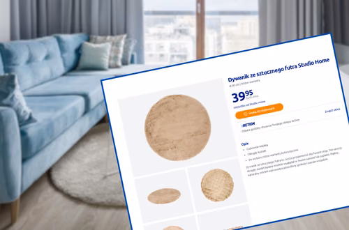 Ten dywan z Action za 39,95 zł odmieni każdy nudny salon! Puchata struktura z efektem wow i łatwe czyszczenie