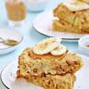 Pieczona owsianka z bananami