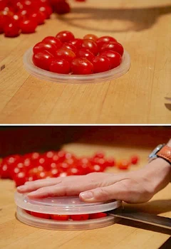 Jak kroić pomidorki koktajlowe