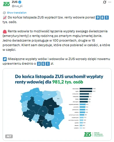 Zdjęcie Wyższa renta wdowia 2026! Ze świadczenia skorzysta więcej osób - nowe zasady i limity zaskoczyły #1