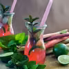 Lemoniada z  rabarbaru