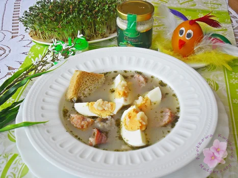 Żurek z chrzanem