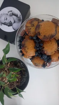 Muffinki z borówkami i oreo