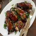 Żeberka w sosie bbq