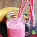 Zdrowy koktajl z burakiem i bananem