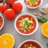 Letnie gazpacho z pomarańczami