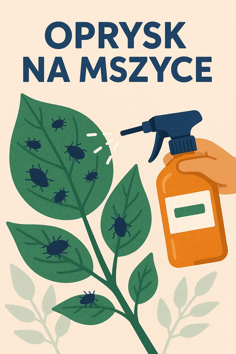 Opryski przeciw mszycom – domowe i gotowe preparaty