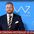 Minister zdrowia Szumowski podaje się do dymisji