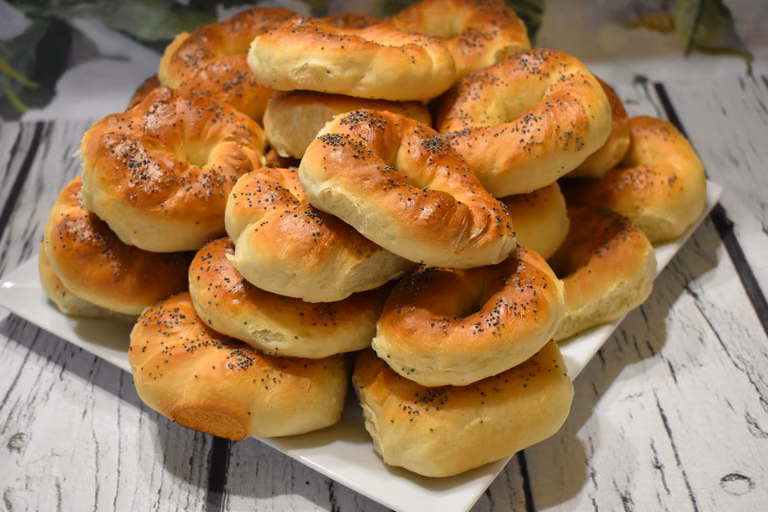Bajgle z makiem