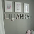 Materiałowe literki