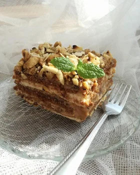 Snickers ciasto bez pieczenia