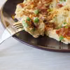 Omlet z szynką i groszkiem - pyszne i fit