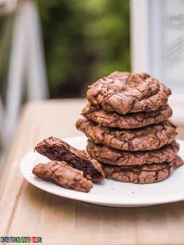 Przepyszne ciasteczka brownie