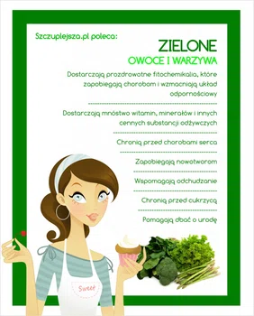 NIESAMOWITE WŁAŚCIWOŚCI ZIELONYCH OWOCÓW I WARZYW