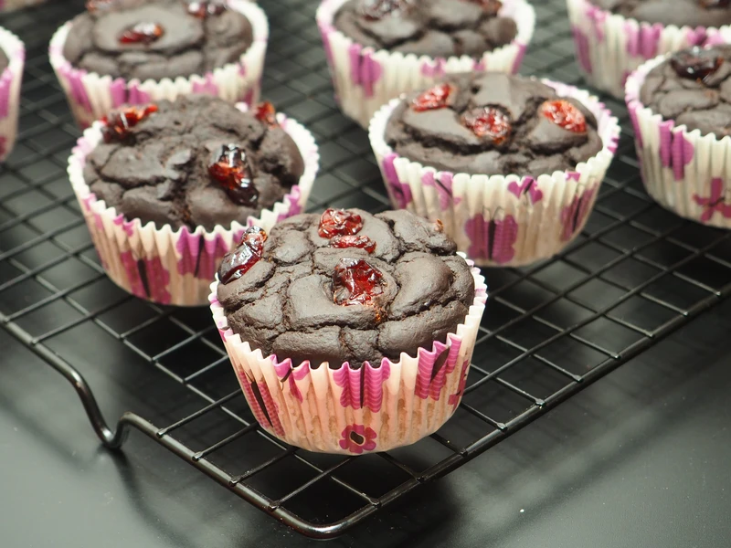 CZEKOLADOWE MUFFINKI Z FASOLI
