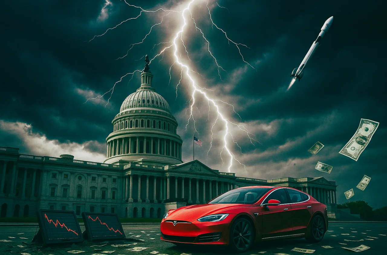 Konflikt Muska z Trumpem! Ostre słowa, miliardy w grze i szokujący głos ojca