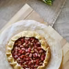 Rustykalna tarta z rabarbarem