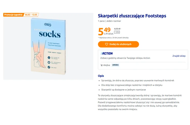 Zdjęcie Te skarpetki z Action za 5 zł zrobią boskie stopy na lato! Koniec z szorstką i twardą skórą - mega gładkość bez wizyty w salonie #1