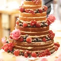 Piękny tort ślubny