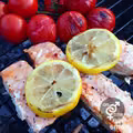grillowany łosoś