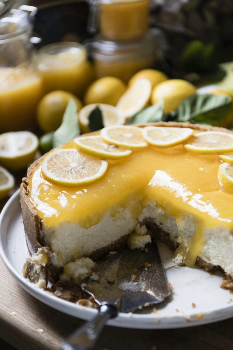 SERNIK Z LEMON CURD