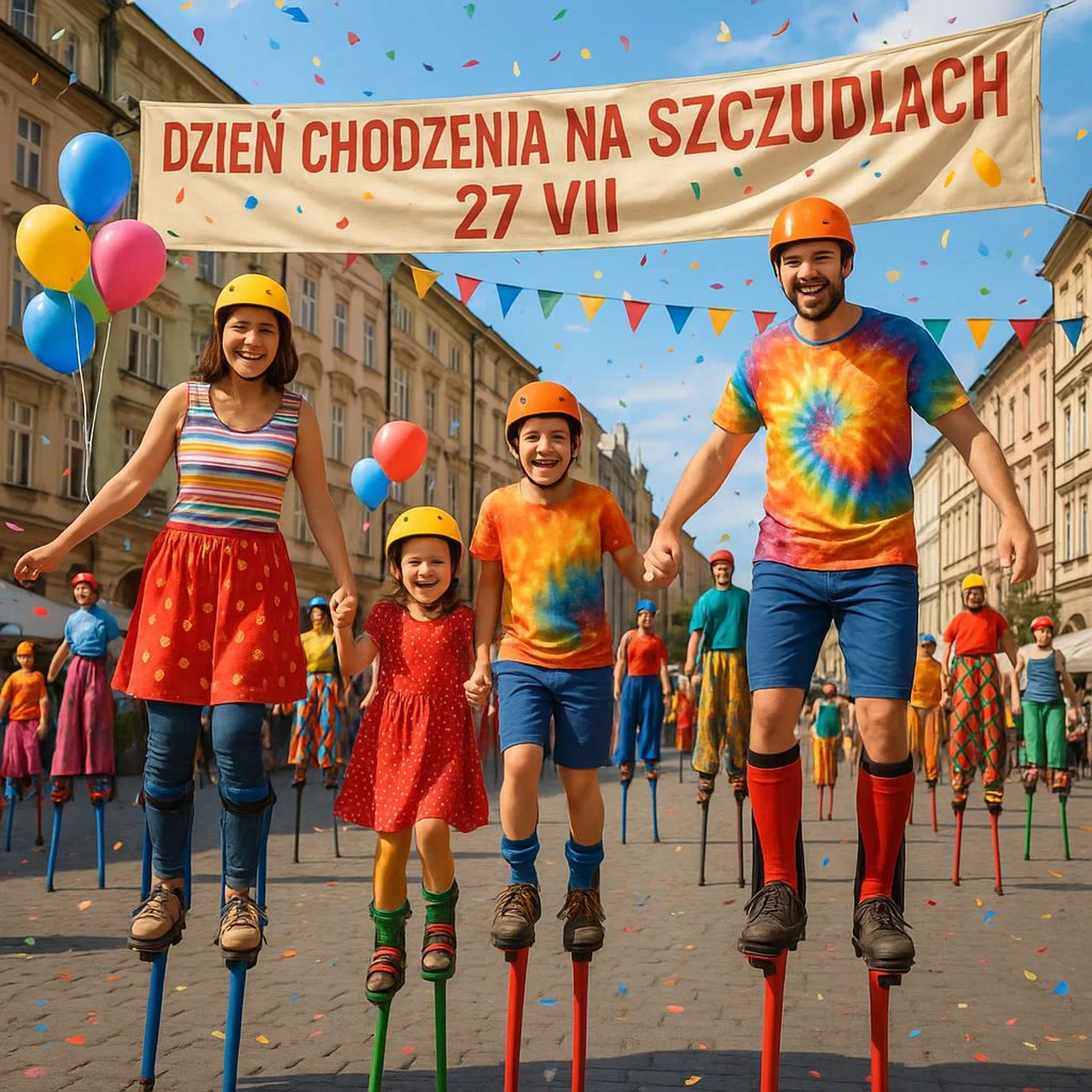 Dzień Chodzenia na Szczudłach – jak 27 lipca wznieść się 50 cm wyżej niż wszyscy inni?