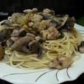 Spaghetti z cukinią i kurczakiem
