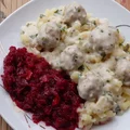 Smażone pieczarki faszerowane