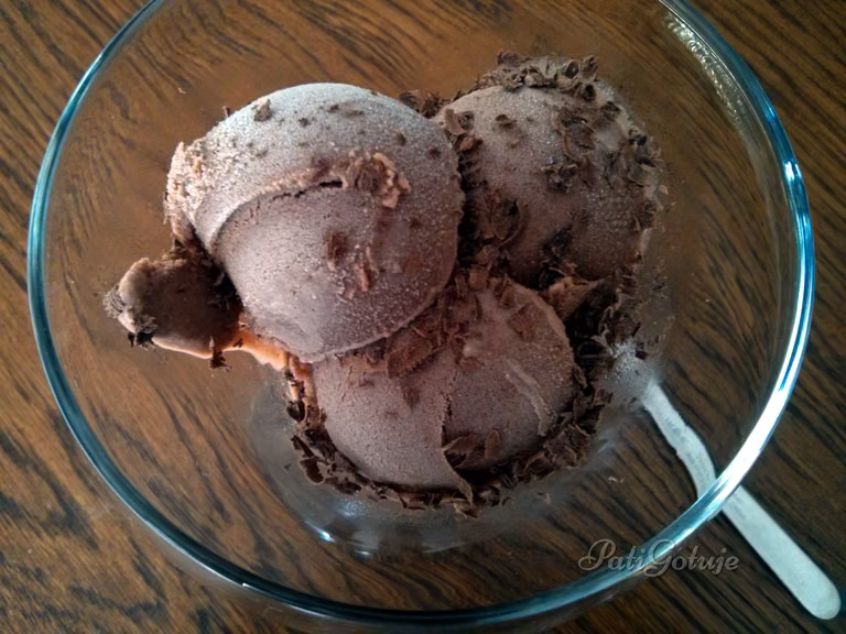 Lody z nutellą