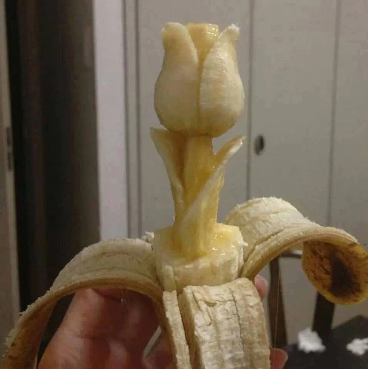 Kwiat z banana