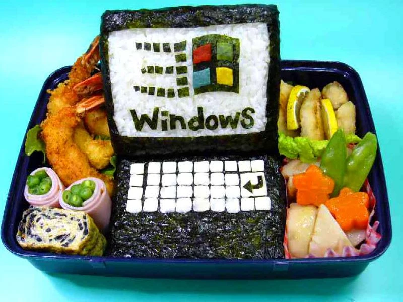 Sushi laptop