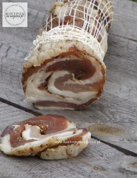Boczek suszony czyli pancetta