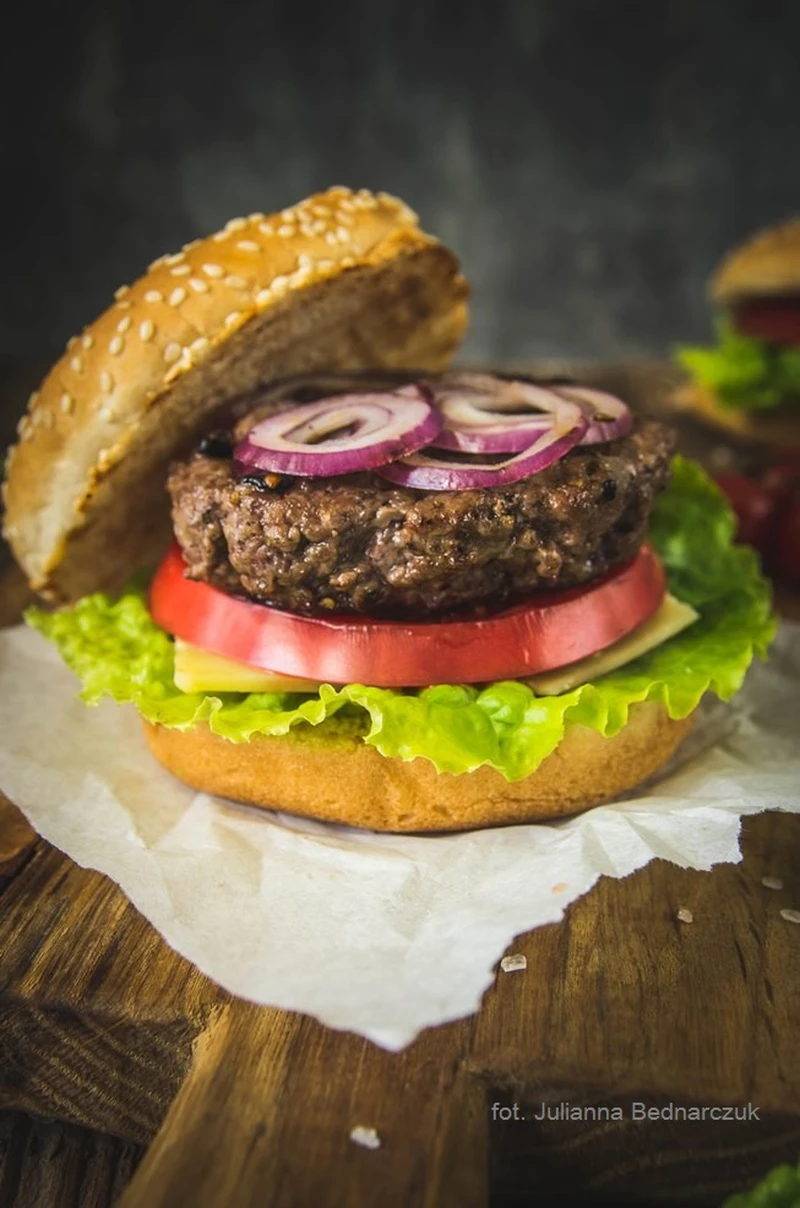 Burgery z wołowiną
