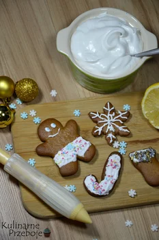 Lukier królewski - NAJLEPSZY lukier do ozdabiania świątecznych pierniczków! 😍😋👍🎄❄️