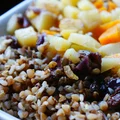 Kasza gryczana na słodko z warzywami